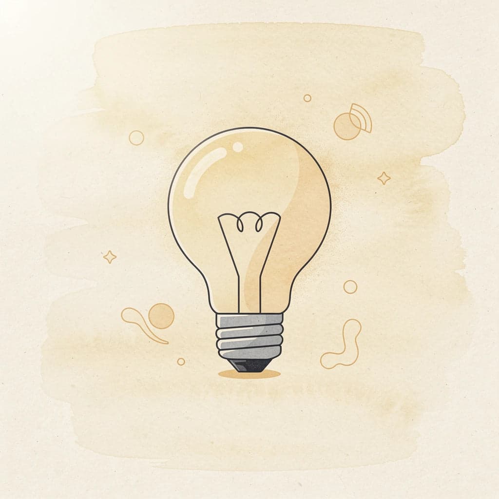 Lightbulb icon representing financial clarity