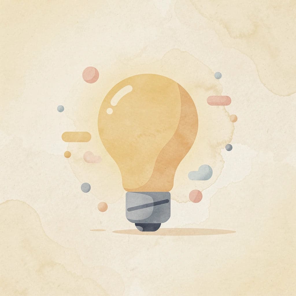 Lightbulb icon representing proven financial strategies and wisdom