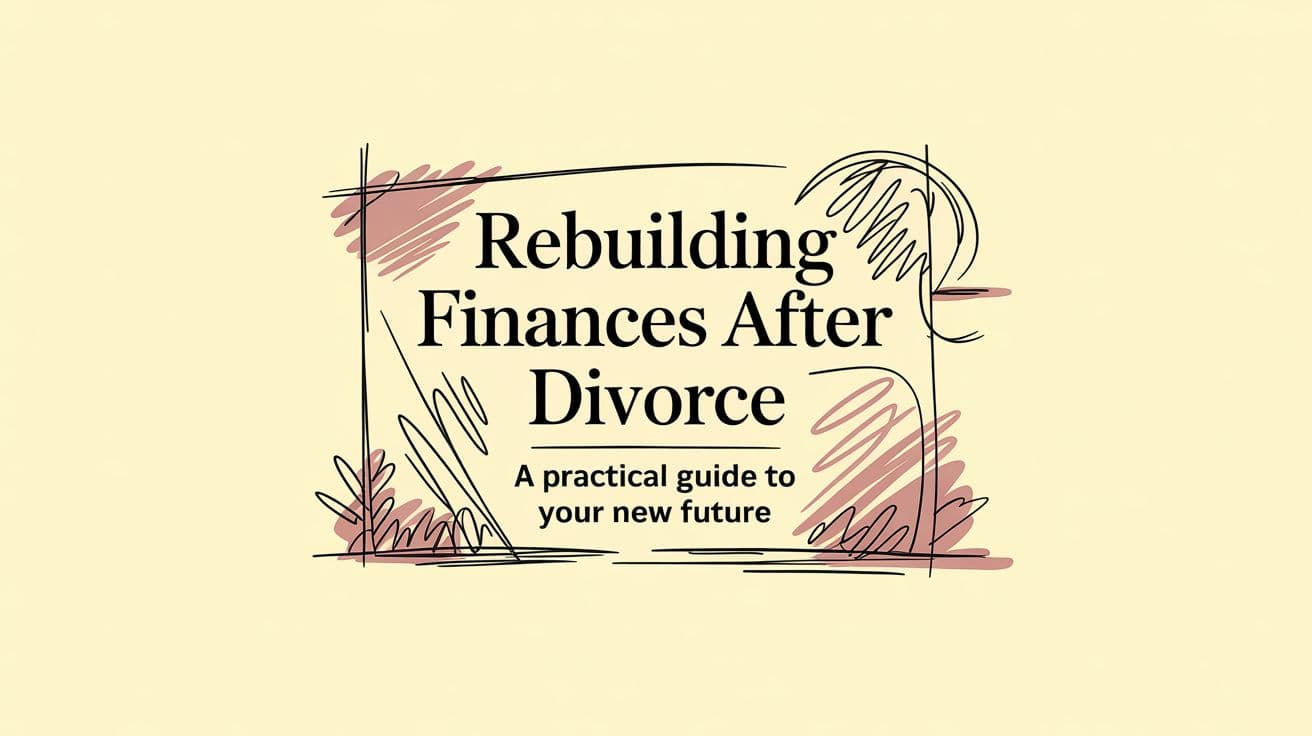 Rebuilding Finances After Divorce A Practical Guide to Your New Future
