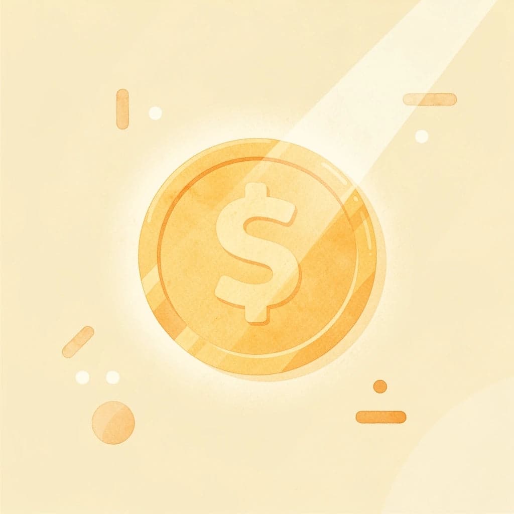 Coin icon representing free money from employer matching