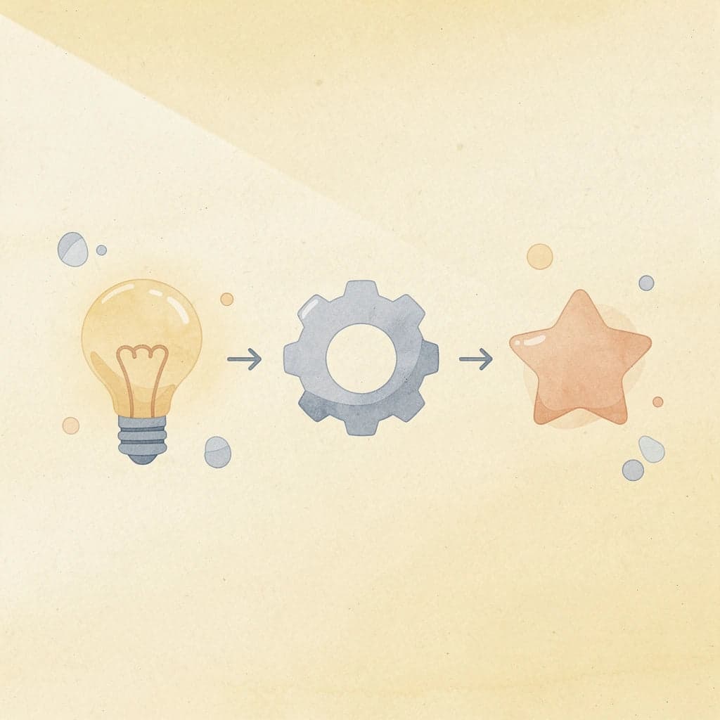 Three connected icons showing progression from saving to compound growth to wealth