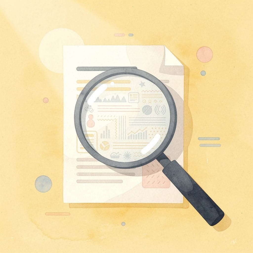 Magnifying glass examining small recurring charges and hidden fees