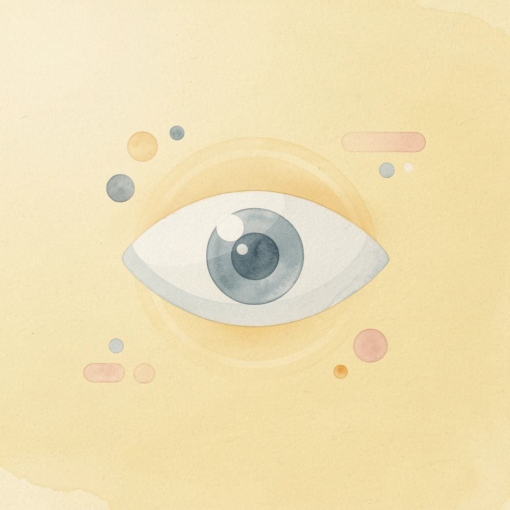 Eye icon representing tunnel vision and limited perspective