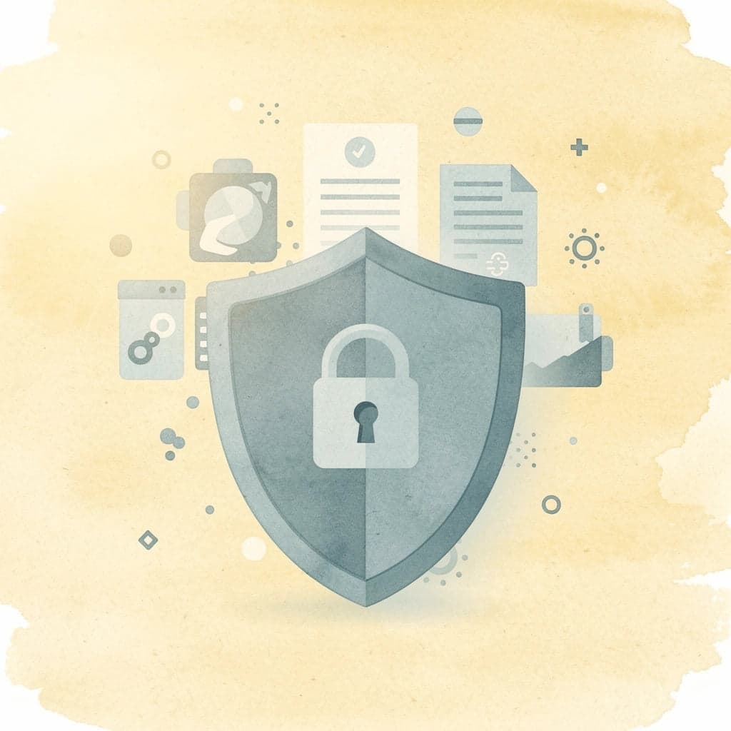 Shield protecting financial assets from economic threats