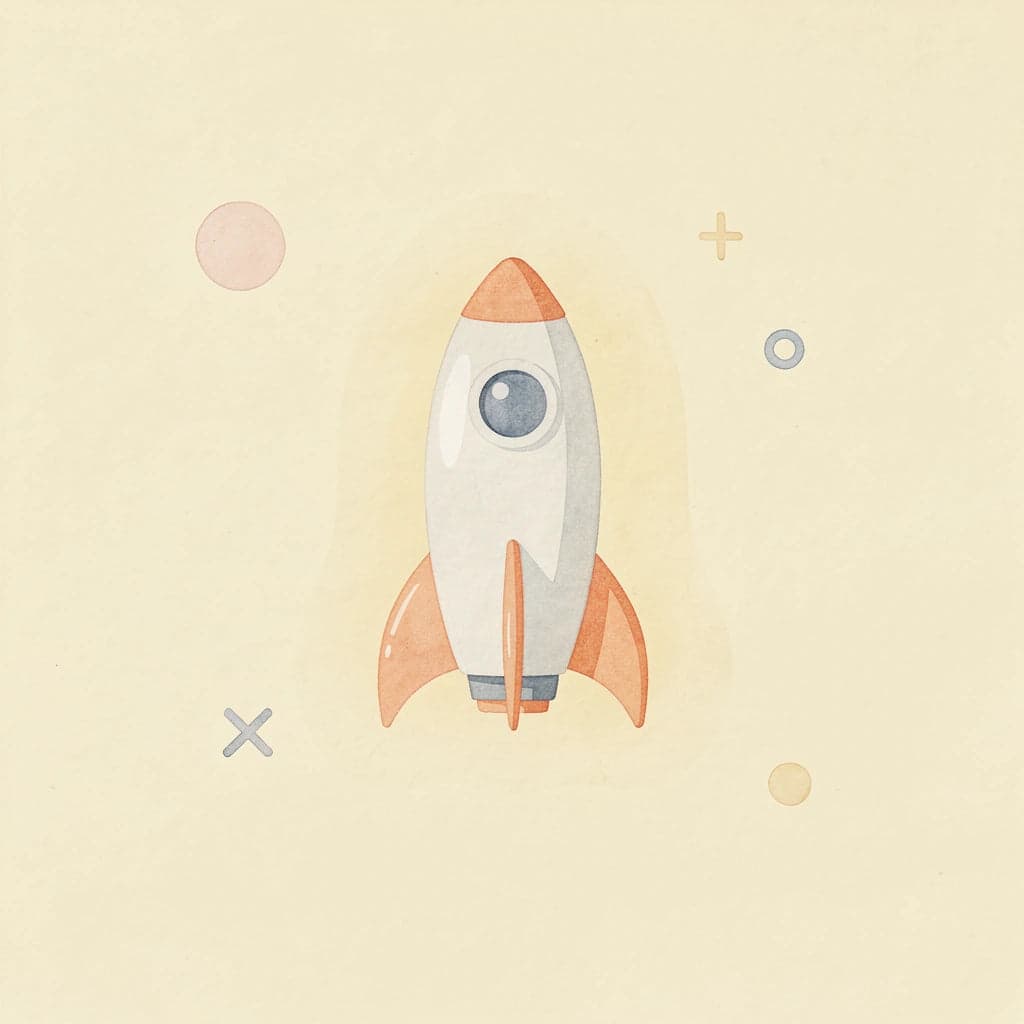 Rocket icon representing wealth-building strategies
