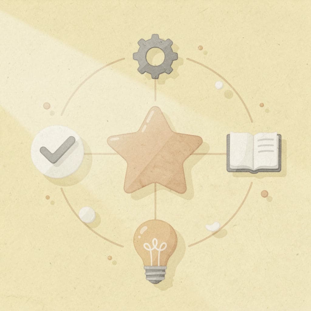 Financial planning hub with connected risk management elements