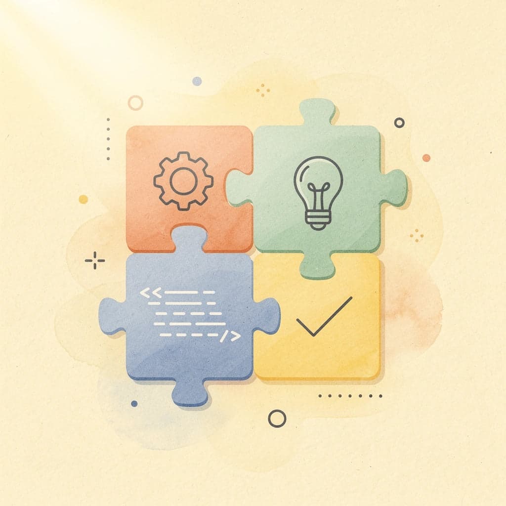 Puzzle pieces fitting together representing comprehensive financial planning
