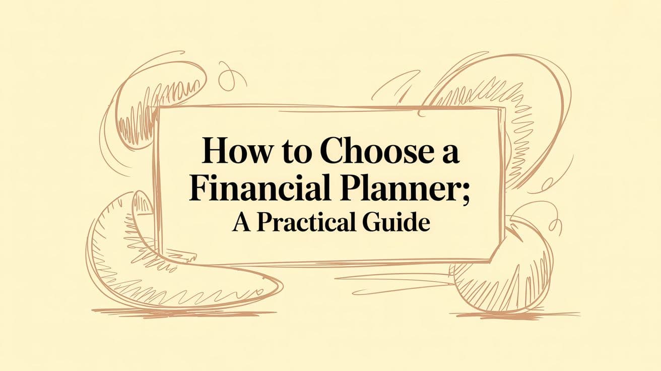 How to Choose a Financial Planner: A Practical Guide