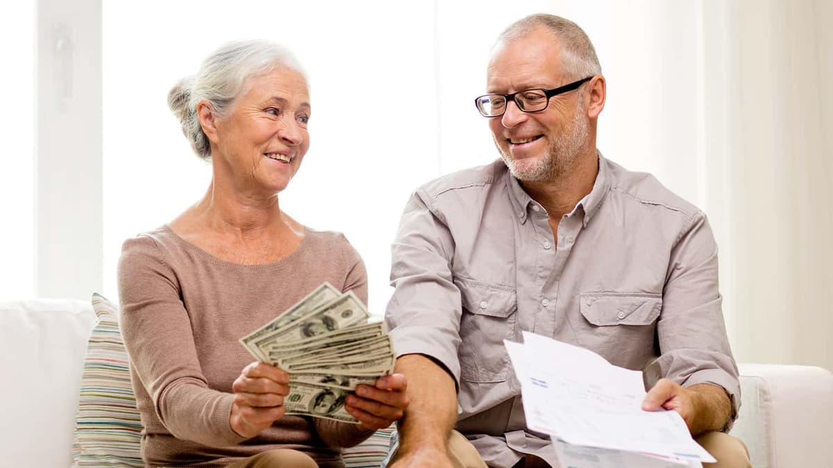 Old Couple Discussing - Secure Retirement Strategies