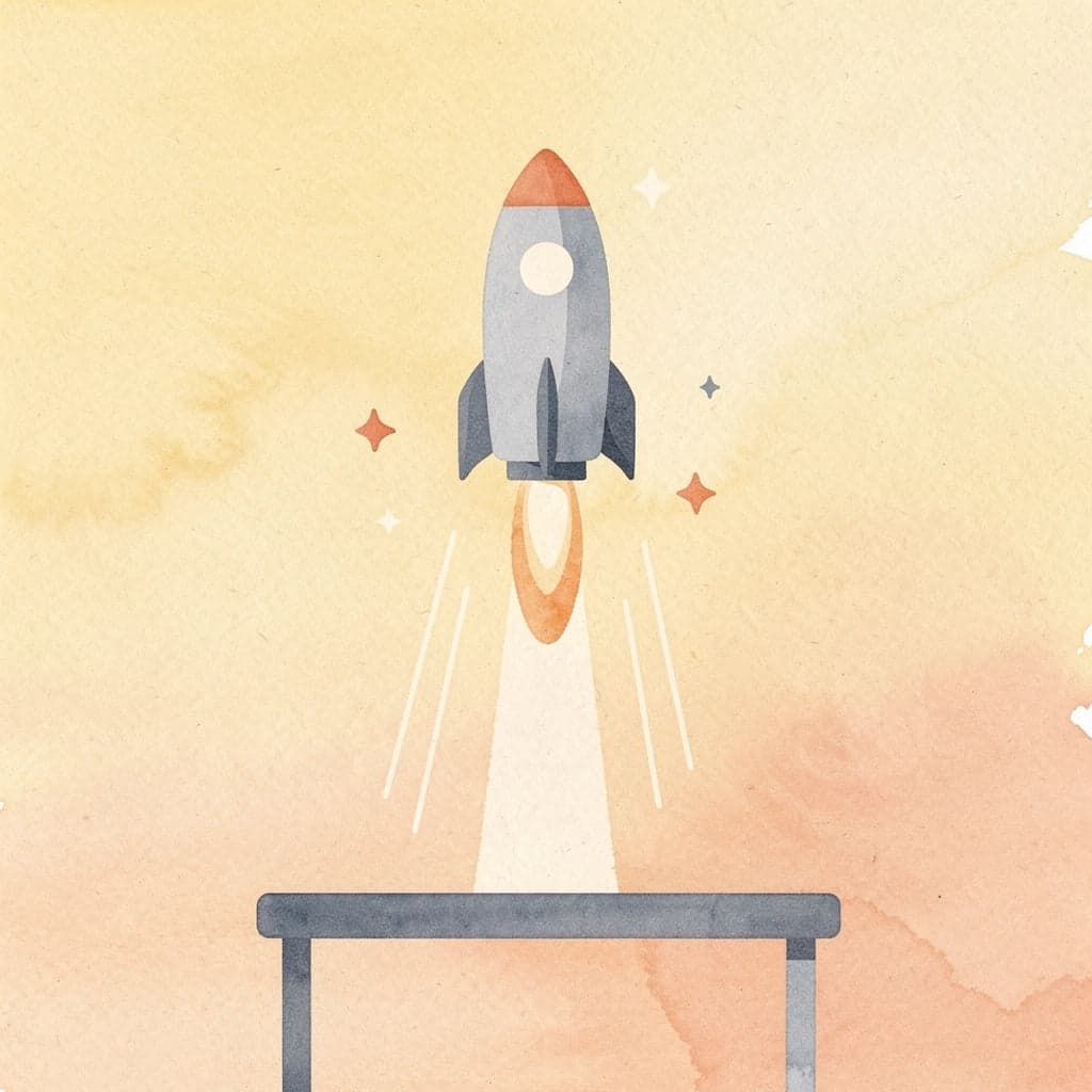 Scene showing upward career trajectory and growth potential