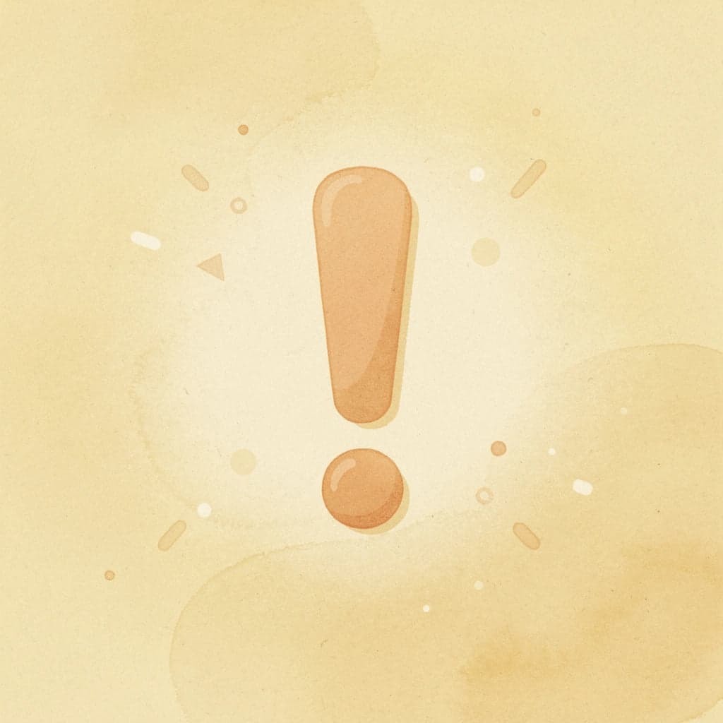 Exclamation mark representing surprise about RMD taxes