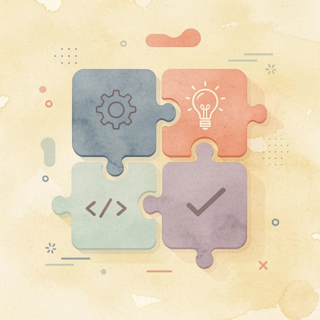 Puzzle pieces fitting together representing interconnected financial planning