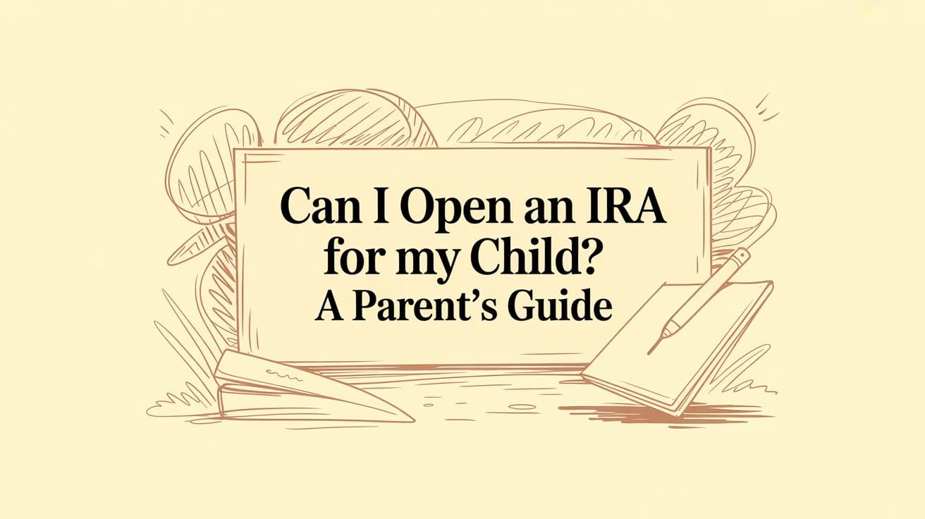 Can I Open an IRA for My Child? A Parent's Guide