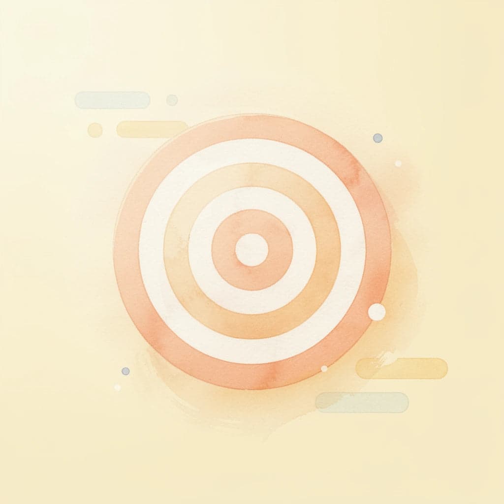 Target icon representing focused Mega Backdoor Roth strategy