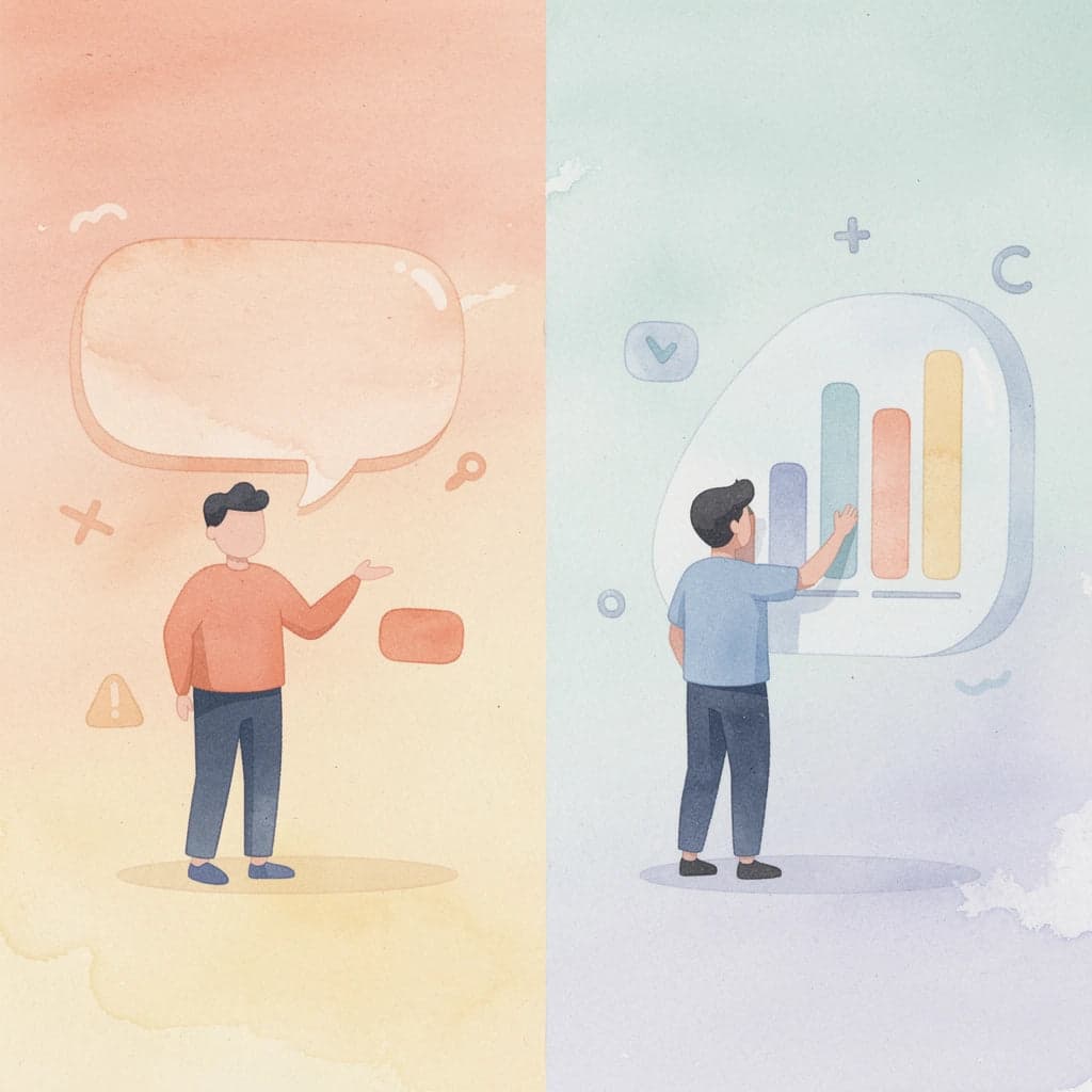 Split scene showing early retirement planning versus last-minute scrambling