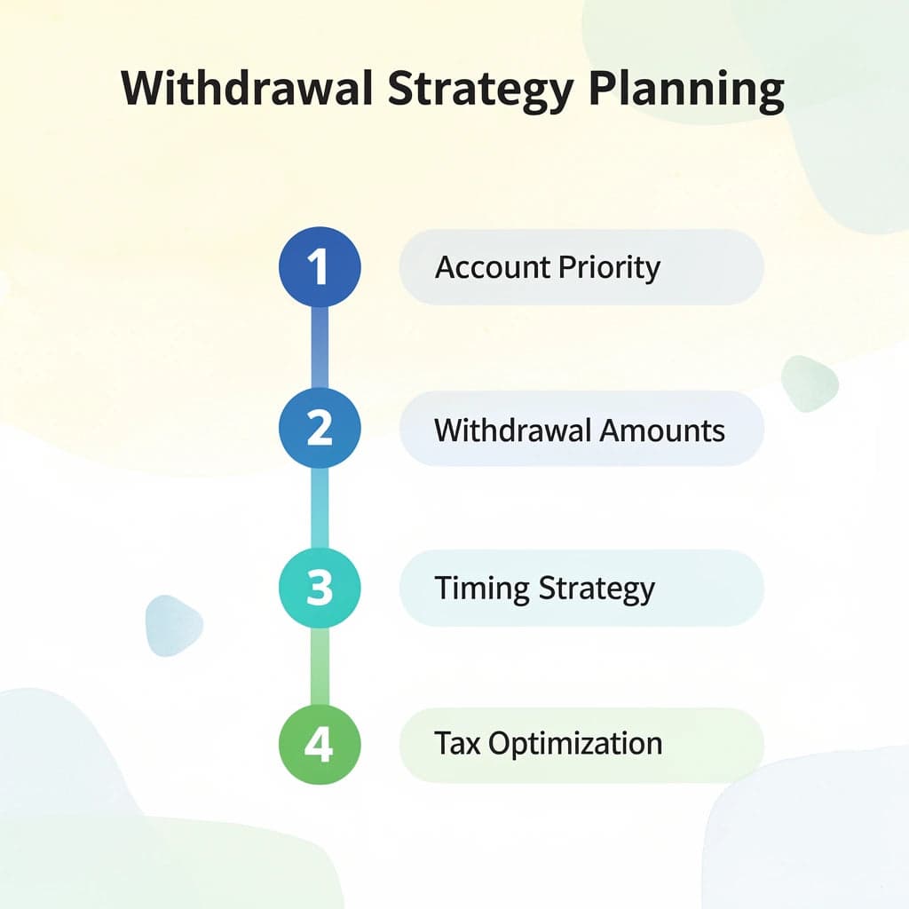 Four-step withdrawal strategy planning process