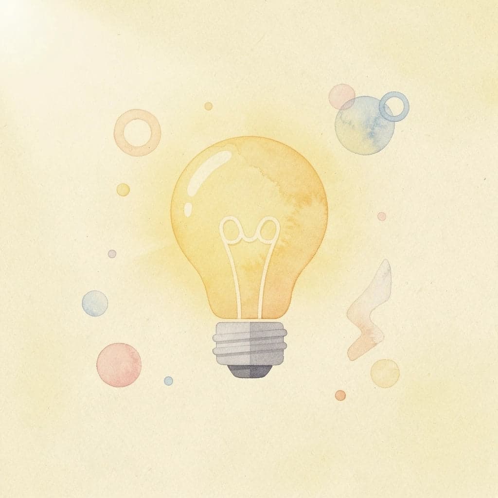 Lightbulb icon representing financial planning insight