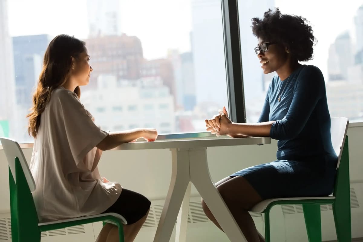 Man and Woman Discussing - Non-Financial Retirement Goals