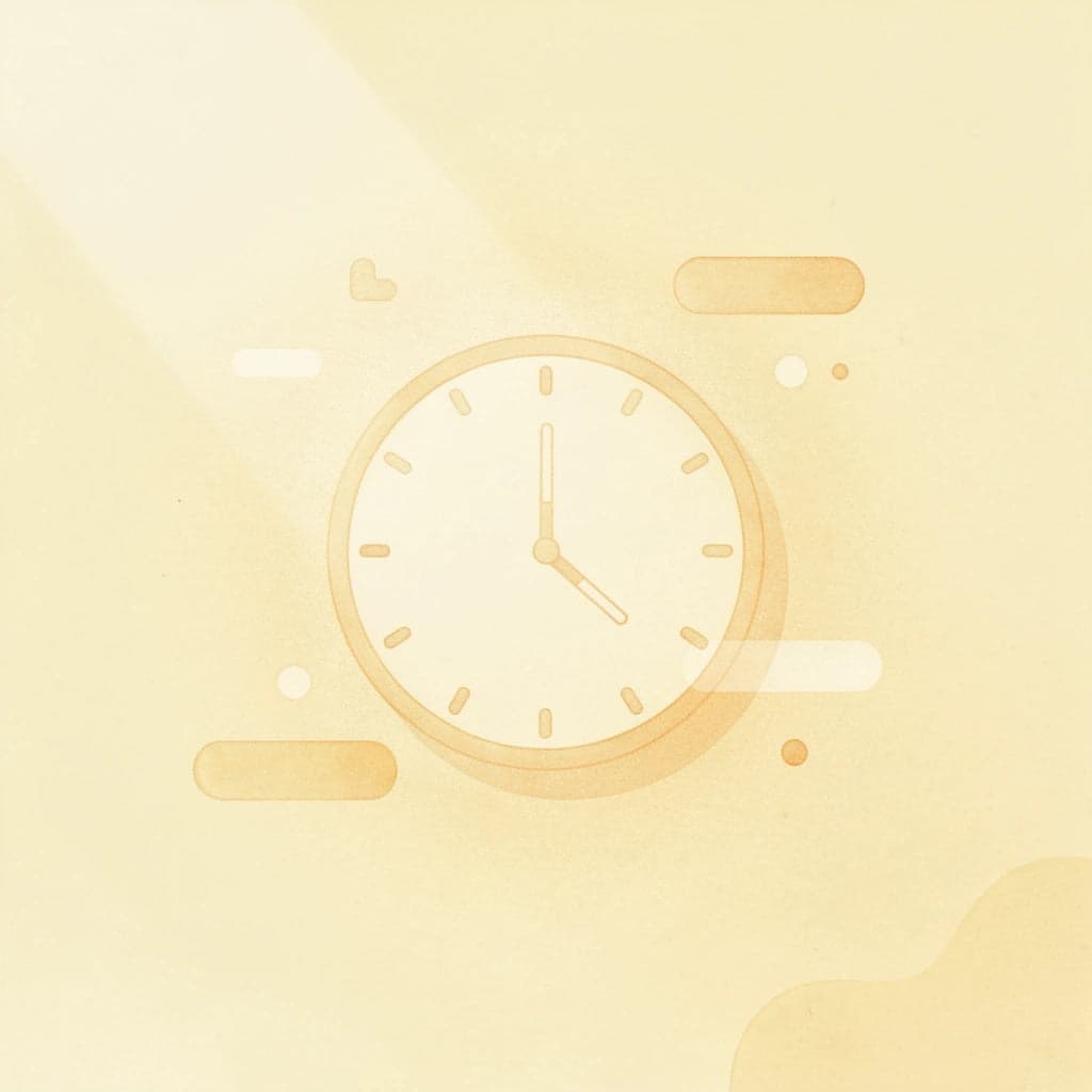 Clock icon representing long-term time horizon