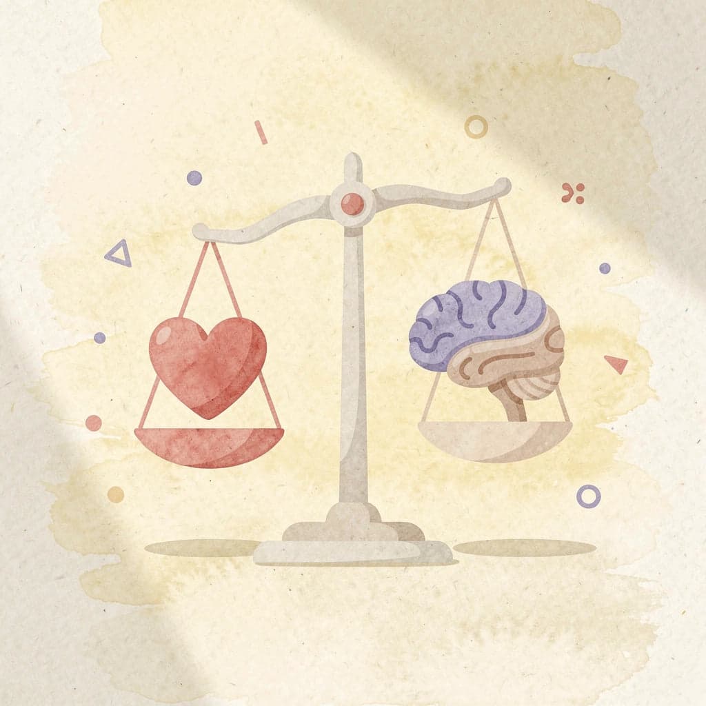 Balance scale comparing current and future tax considerations