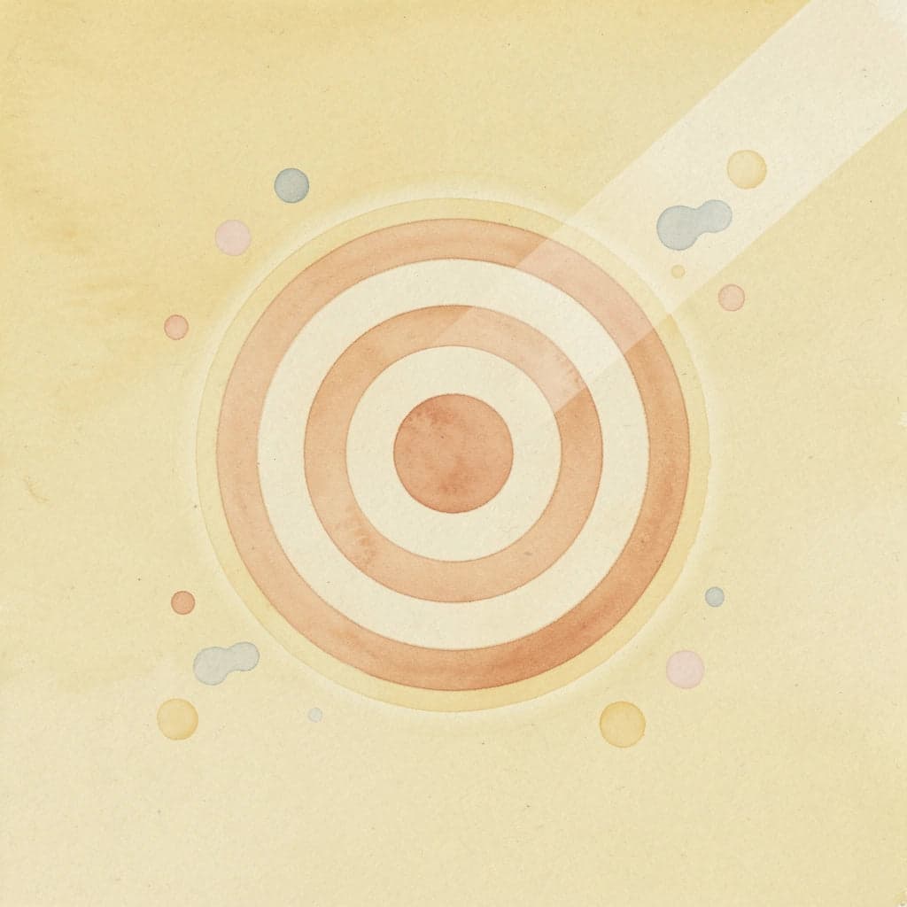 Target icon representing focused retirement planning