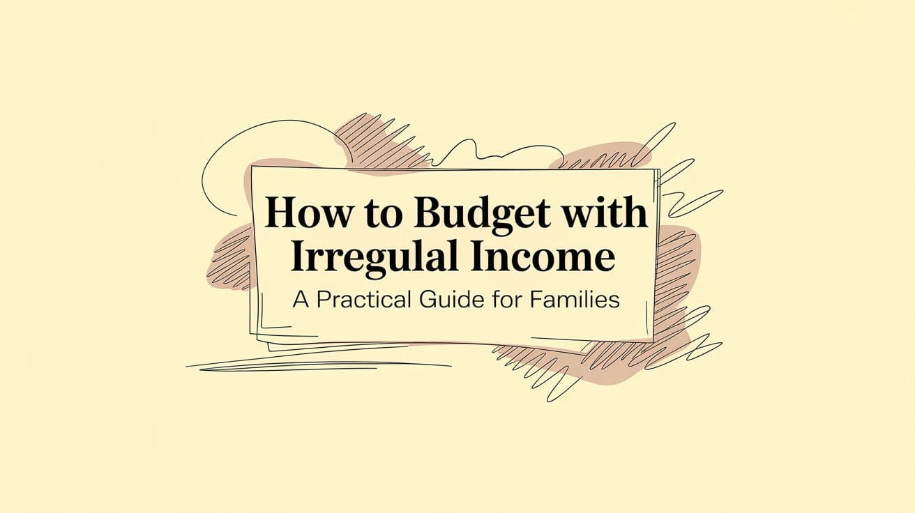 How to Budget with Irregular Income A Practical Guide for Families