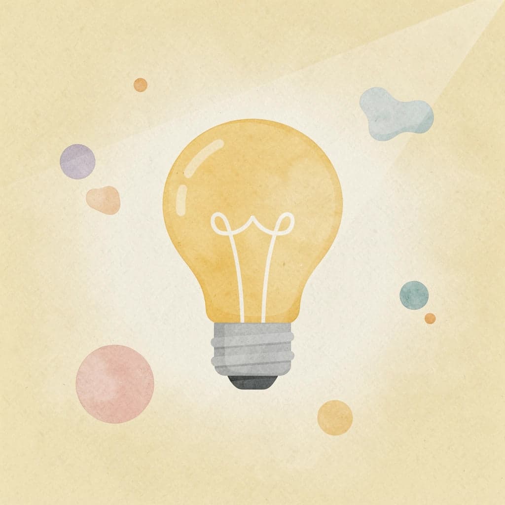 Lightbulb icon representing wealth-building insights