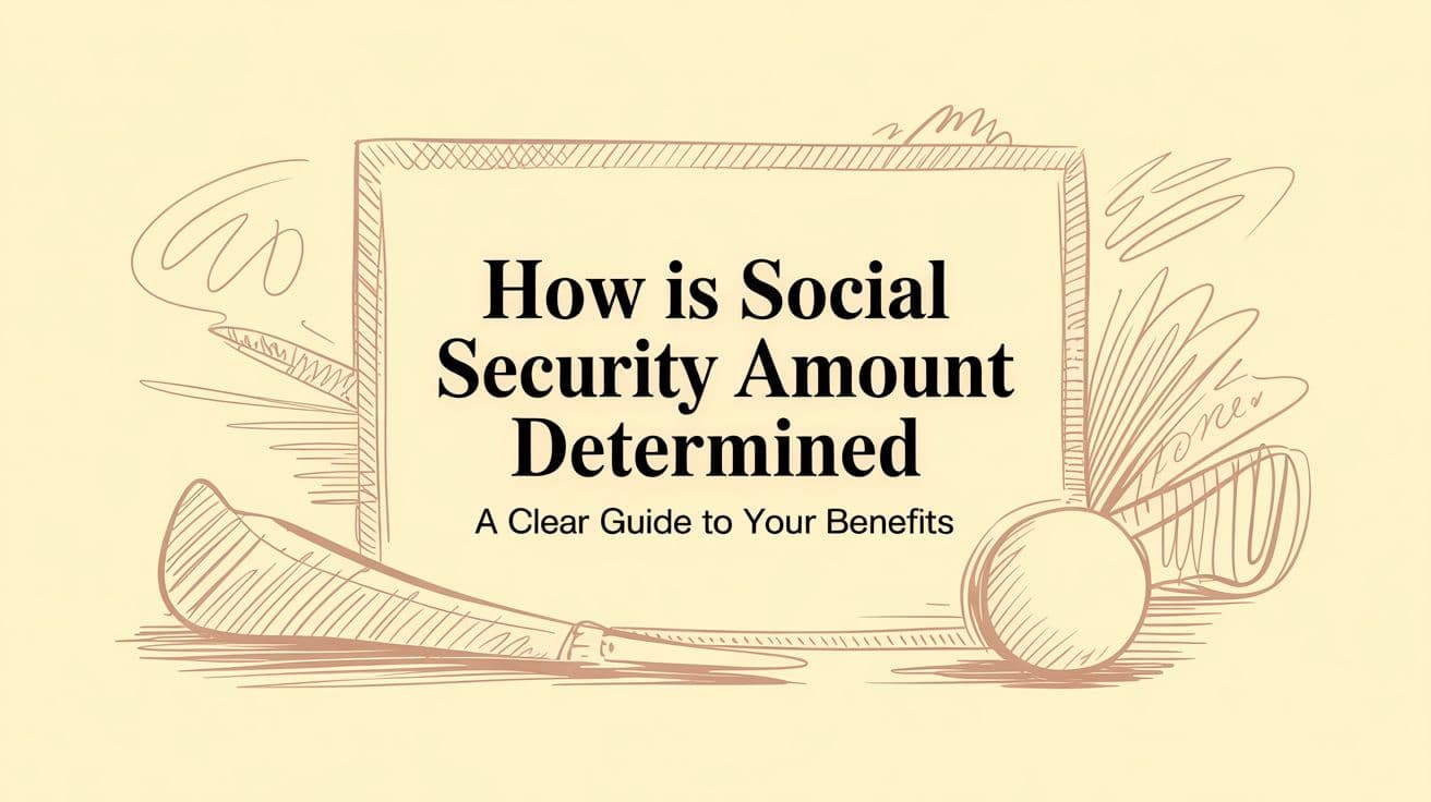 How Is Social Security Amount Determined a Clear Guide to Your Benefits
