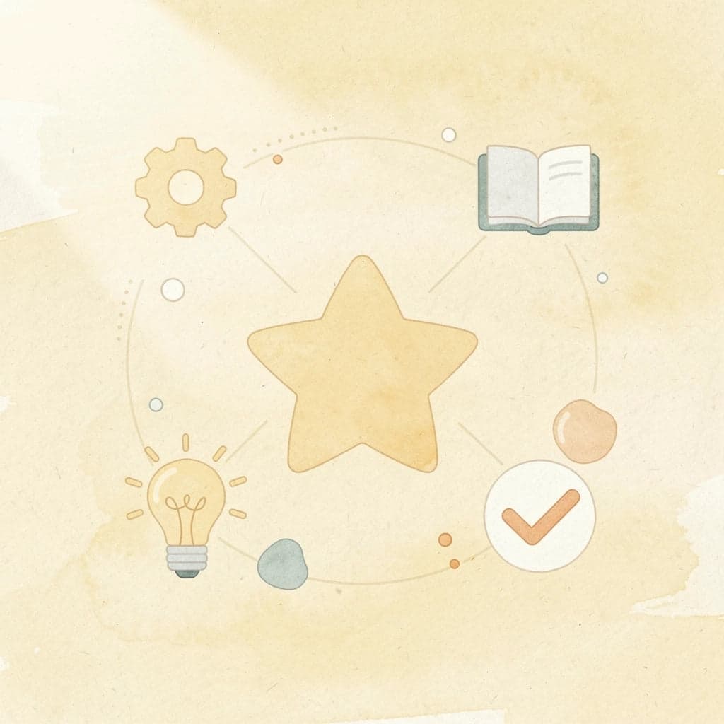 Central financial decision icon connected to various life areas