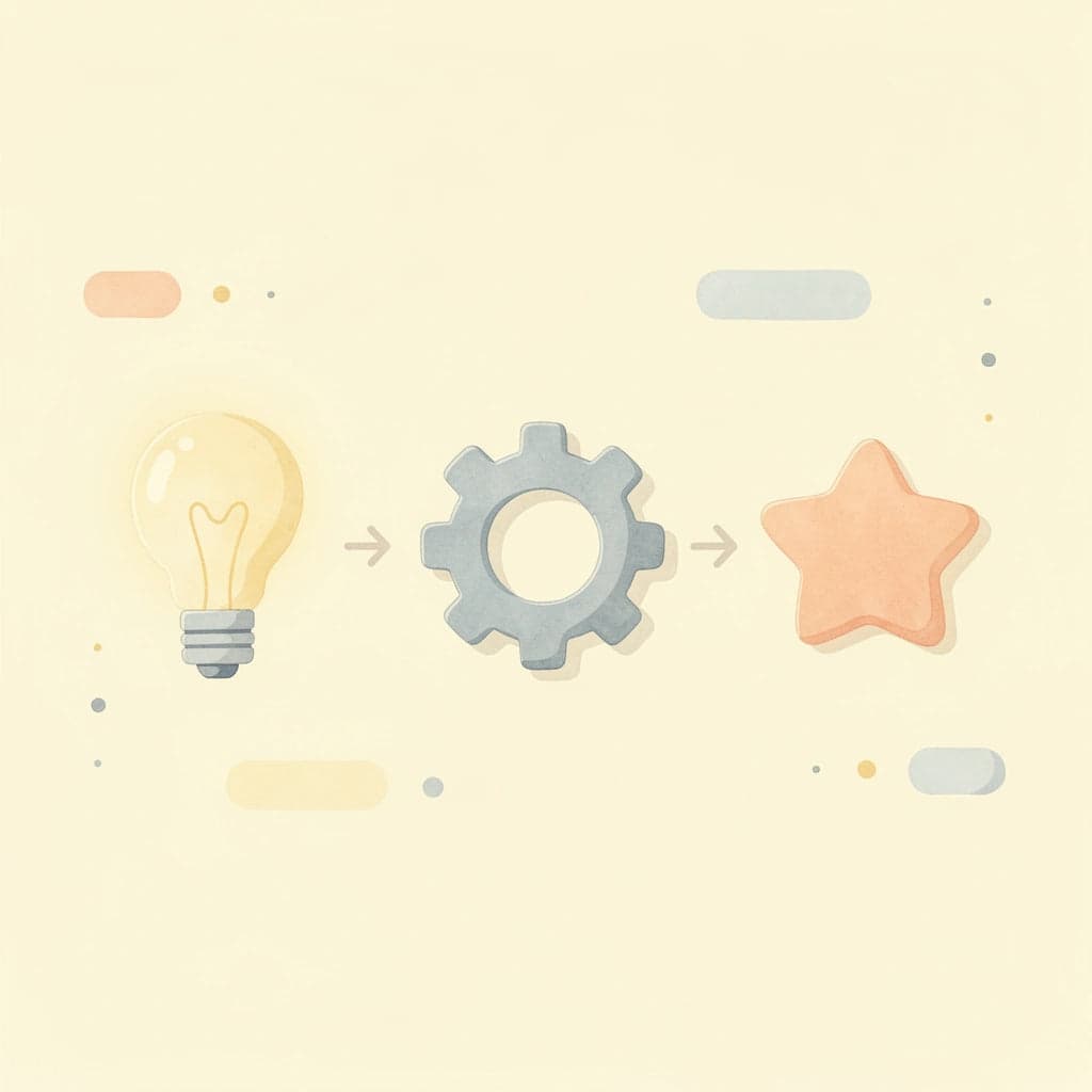 Three connected icons showing savings vehicle matching process