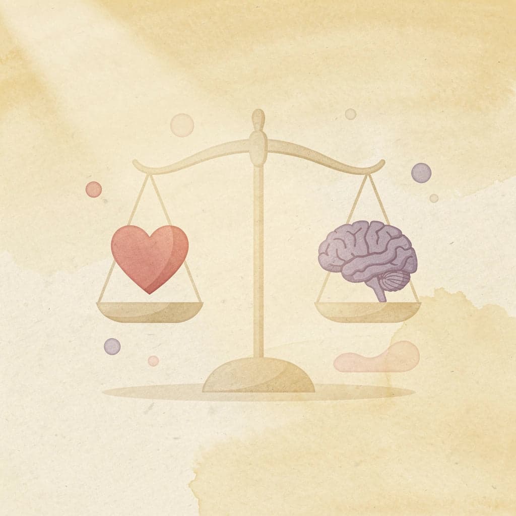 Balance scale comparing saving versus investing