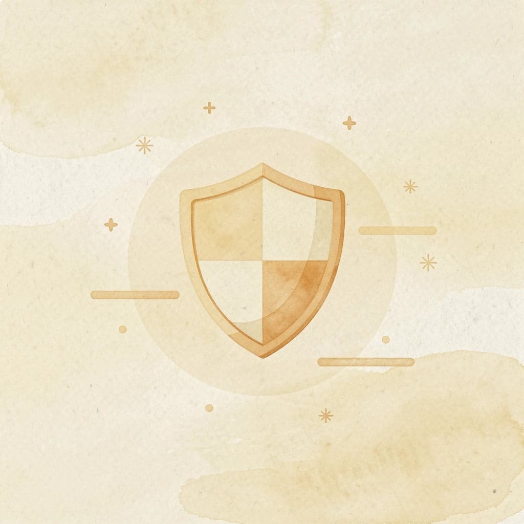 Shield icon representing investment confidence and protection