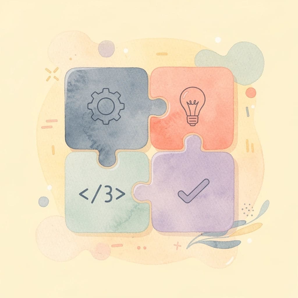 Puzzle pieces fitting together representing integrated retirement planning