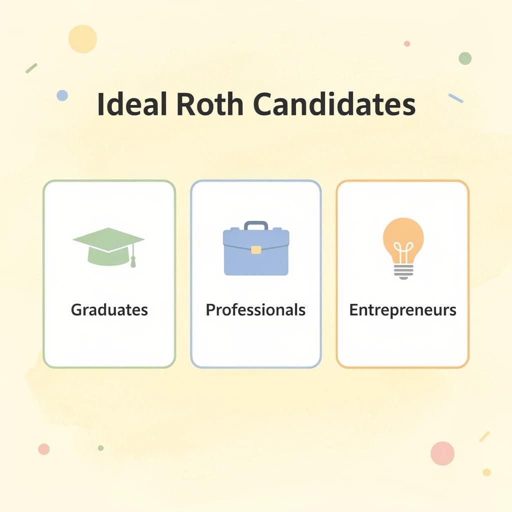 Three types of ideal Roth IRA candidates