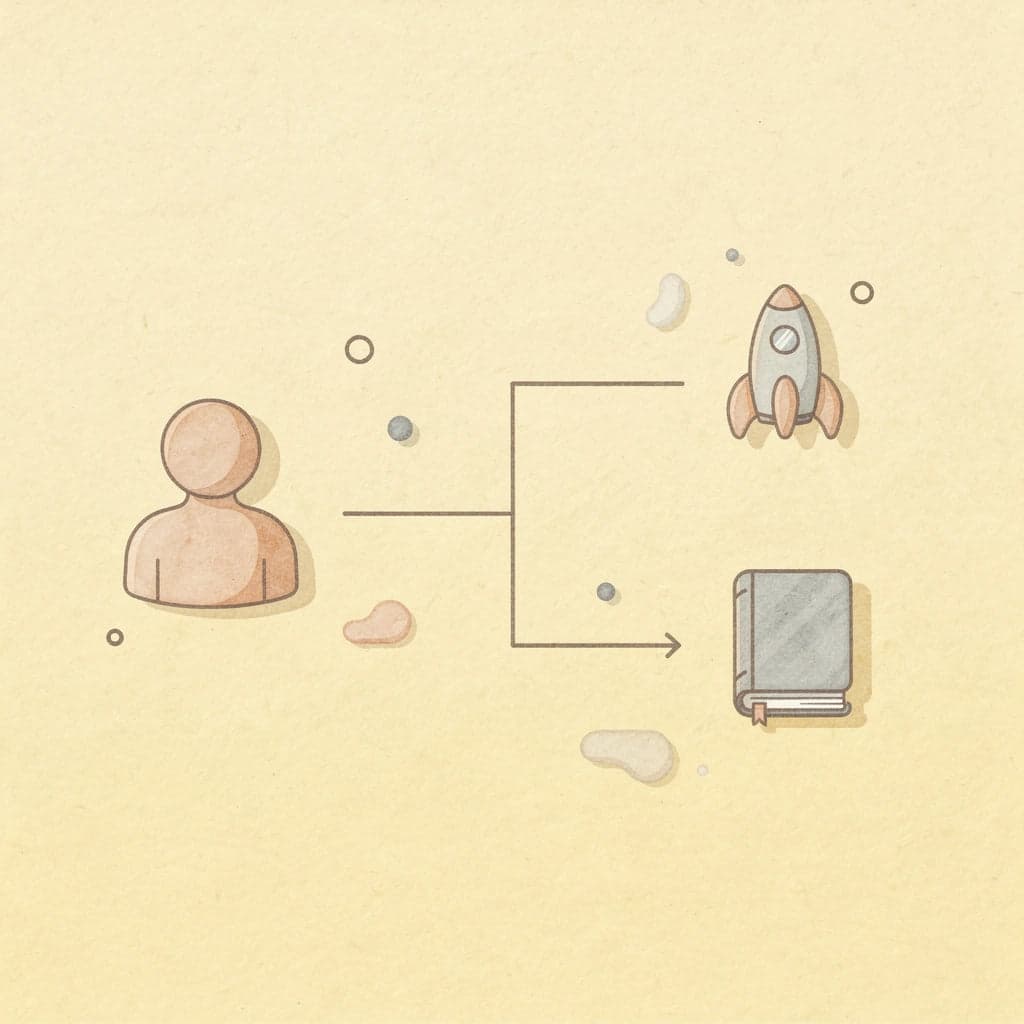 Dollar sign splitting into two paths showing tax diversification