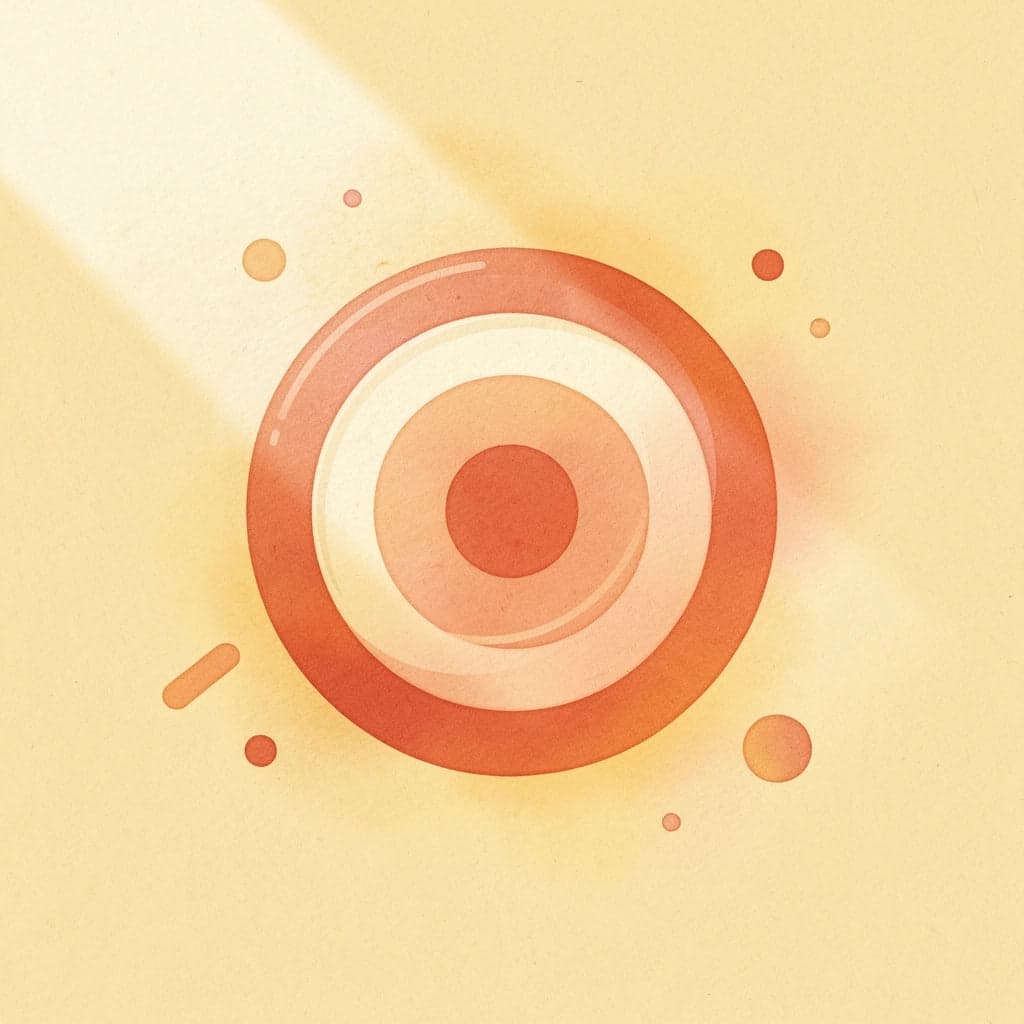 Target icon representing focused financial planning
