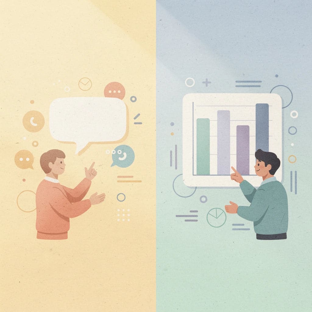 Comparison scene showing isolated versus interconnected retirement planning