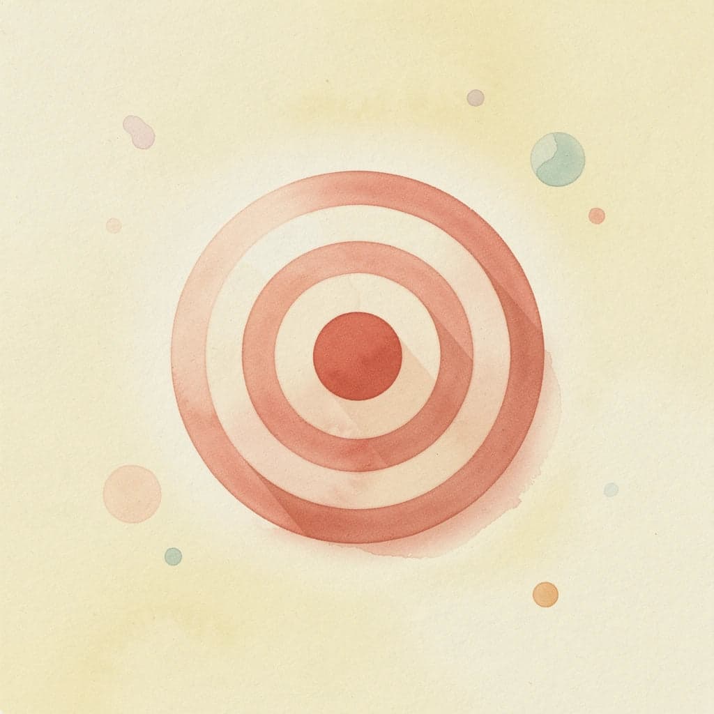 Target icon representing focused retirement strategy
