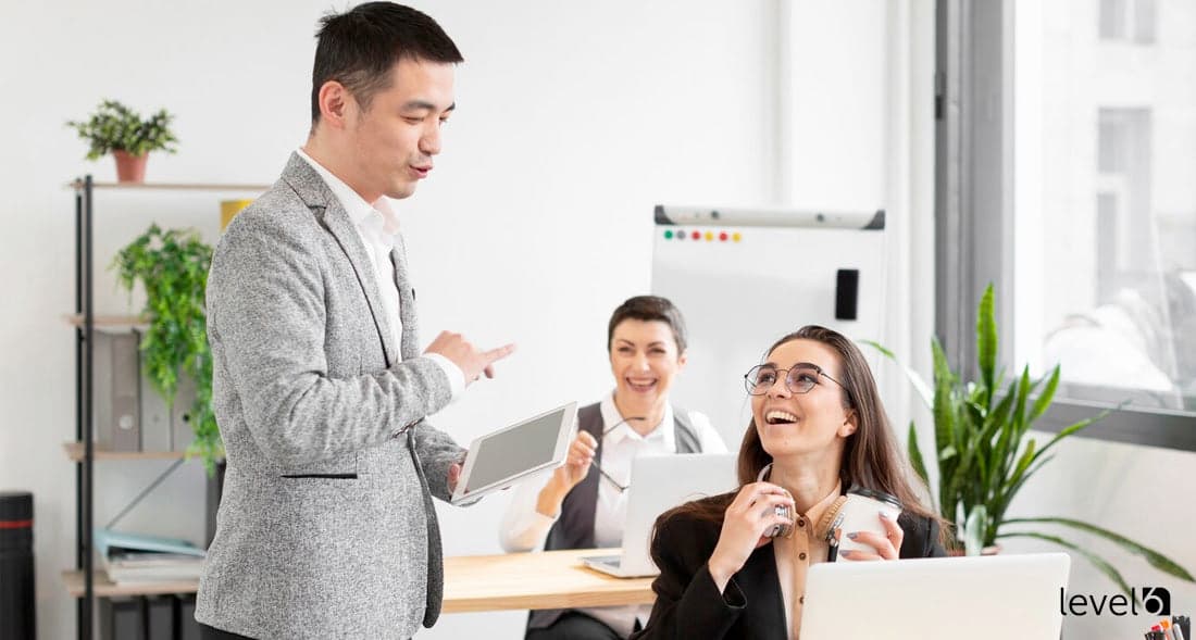 Coworkers Discussing - Non-Financial Retirement Goals