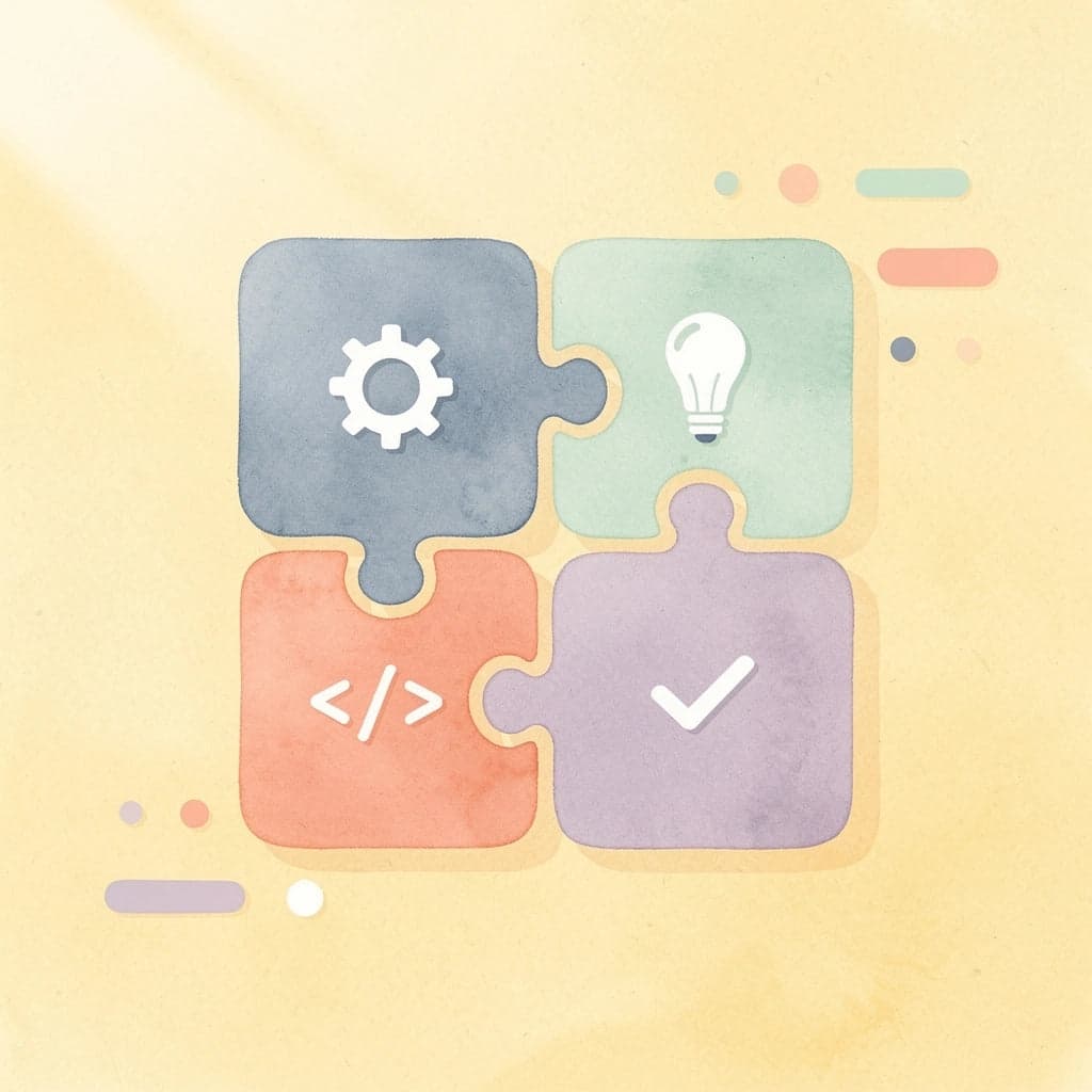 Puzzle pieces fitting together representing integrated financial planning