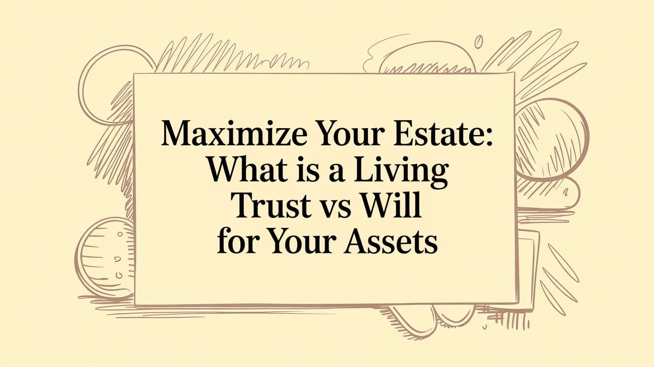Maximize Your Estate: what is a living trust vs will for Your Assets
