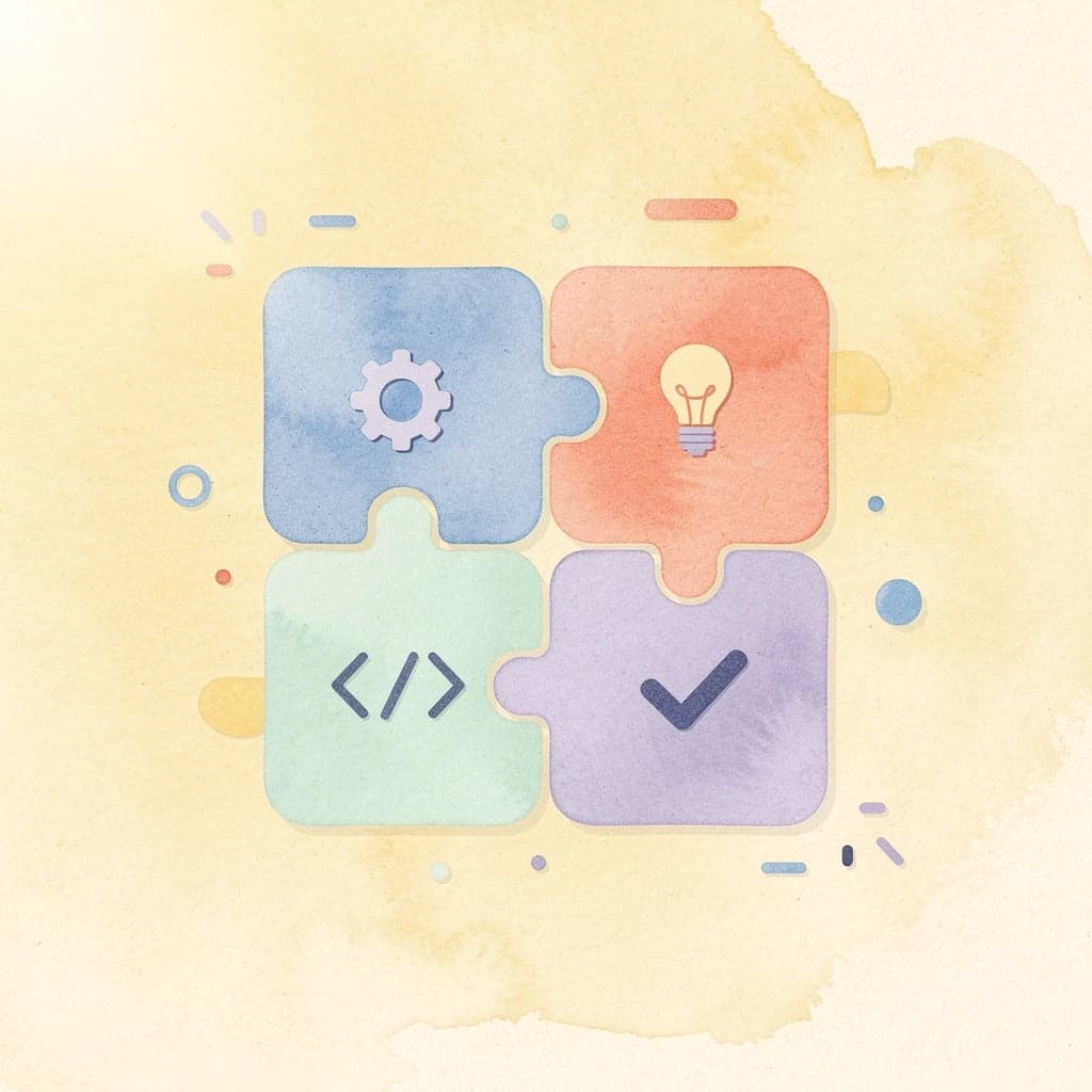 Puzzle pieces fitting together representing a coordinated financial planning framework