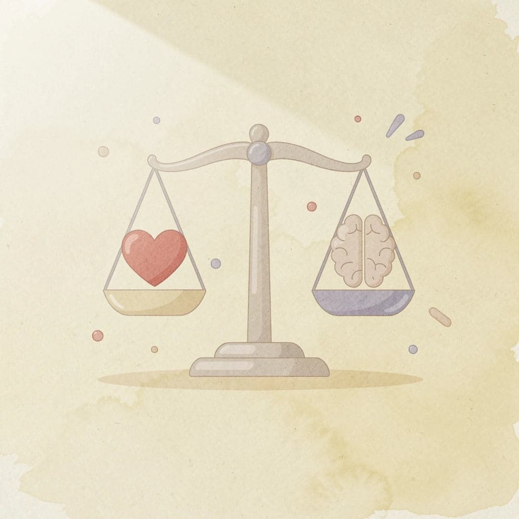 Balance scale comparing brilliant moves versus consistent habits