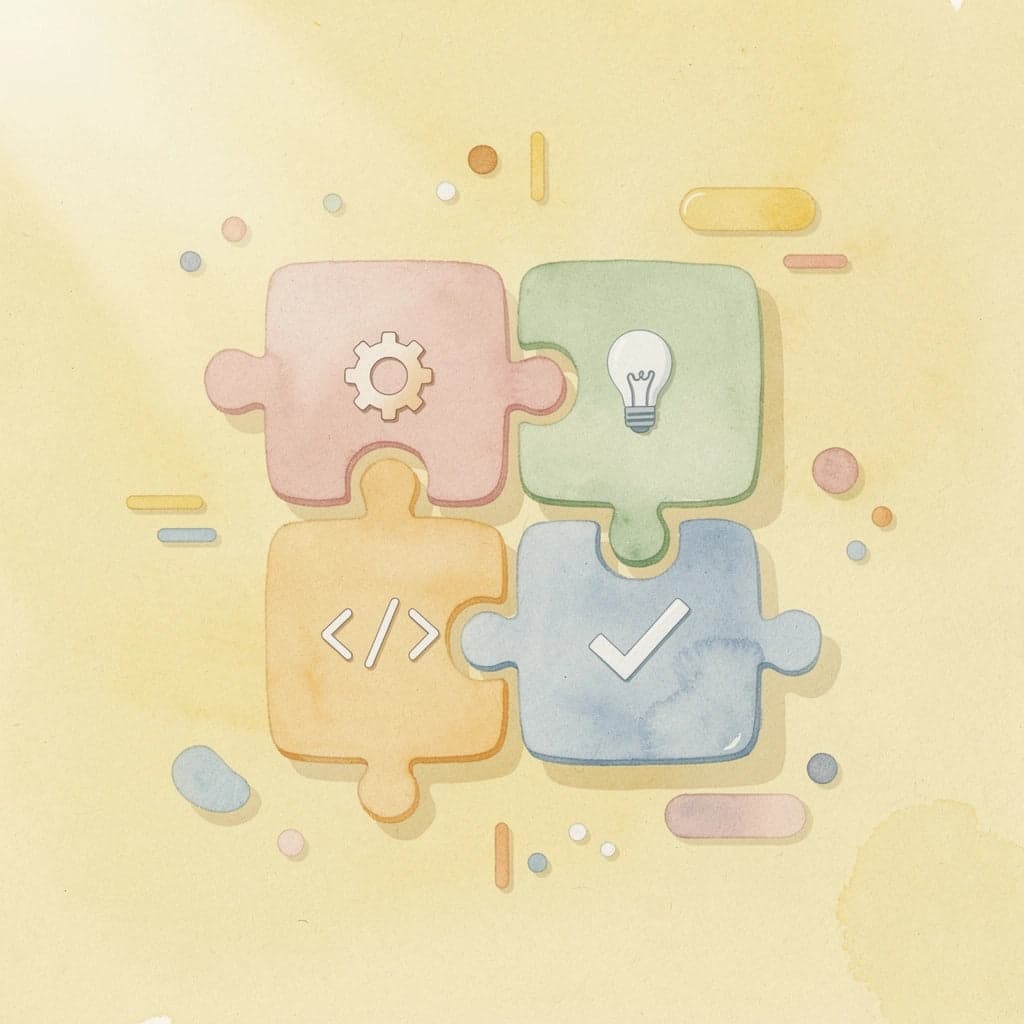 Puzzle pieces fitting together, representing integrated financial planning