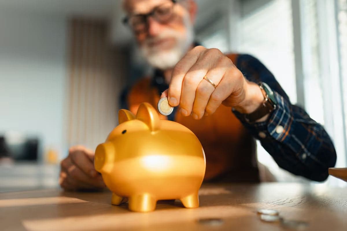 Man Saving - Retirement Tax Savings